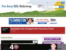 Tablet Screenshot of newjerseyhills.com